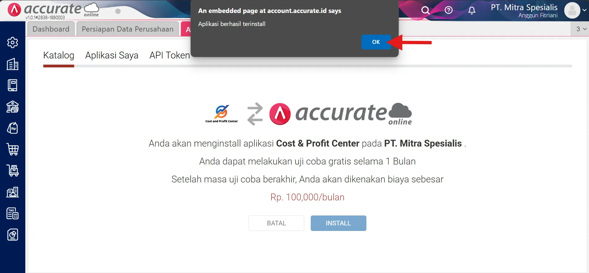 5 Cara menambahkan data departemen dan proyek
